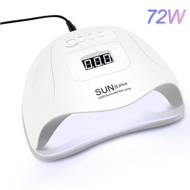 SUNS9 120W UV Lamp LED Nail Lamp Nail Dryer Sun Light Timer 10/30/60s For Gel Nail Lamp Drying Lamp Nail Art Tools - Virtual Blue Store