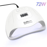 SUNS9 120W UV Lamp LED Nail Lamp Nail Dryer Sun Light Timer 10/30/60s For Gel Nail Lamp Drying Lamp Nail Art Tools - Virtual Blue Store