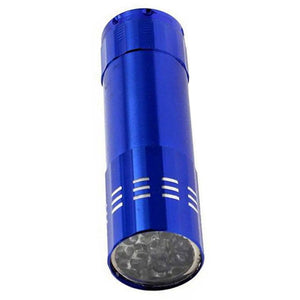 Nail Dryer Mini 9 LED Lights Flashlight UV Lamp Portable Nail Gel Mask Fast Drying Manicure Tool - Virtual Blue Store