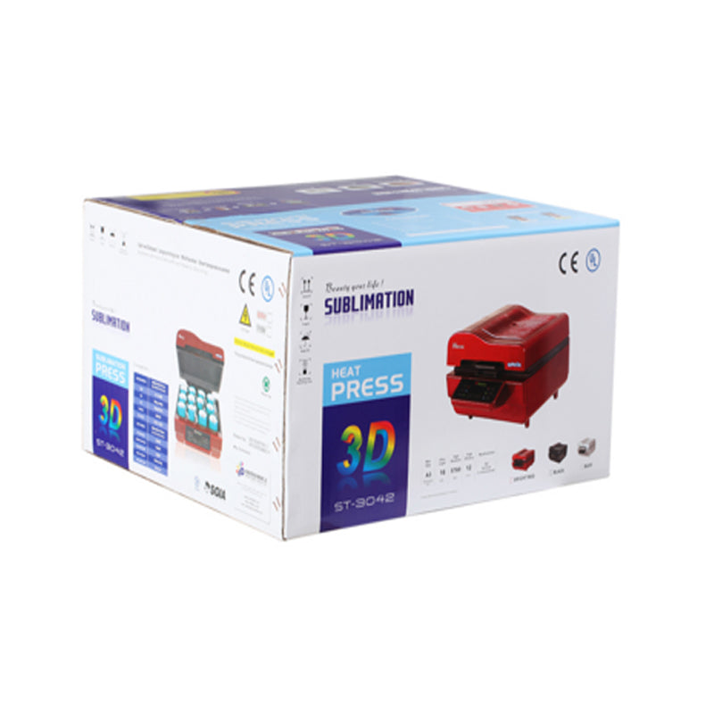 ST-3042 3D Sublimation Heat Press Printer 3D Vacuum Heat Press Machine for Cases Mugs Plates Glasses