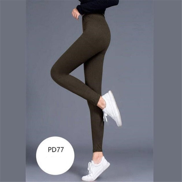 YSDNCHI High Waist Legging Breathable Slim Snake Printing Leggings Push Up Elastic Leggin Slim Ladies Trousers Stretch Legging - Virtual Blue Store