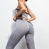 2020 Fashion sexy elastic women sportswear set in Women's Sets women sportswear active wear - Virtual Blue Store