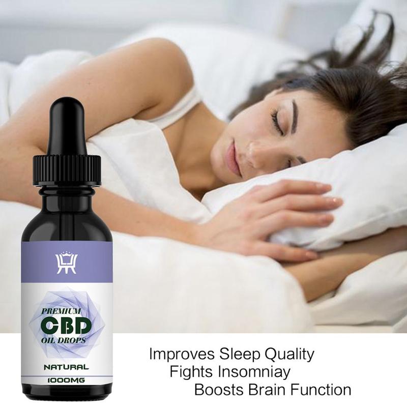 Organic Hemp Seed Essential Oils Herbal Drops Moisturizing Anti Anxiety Body Massage Sleep Enhance Stress Pain Relieve Skin Care - Virtual Blue Store