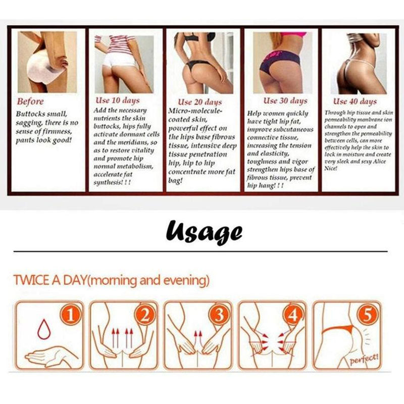 1Pc Hip Lift Up Buttock Enhancement Massage Oil Essential Oil Cream Ass Liftting Up Sexy Lady Hip Lift Up Butt Buttock Enhance25 - Virtual Blue Store