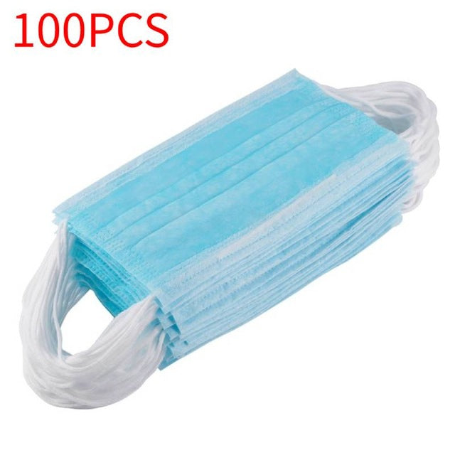 In stock!Disposable Masks 10/50 pcs Mouth Mask 3-Ply Anti-Dust FFP3 FFP2 KN95 Nonwoven Elastic Earloop Salon Mouth Face Masks - Virtual Blue Store