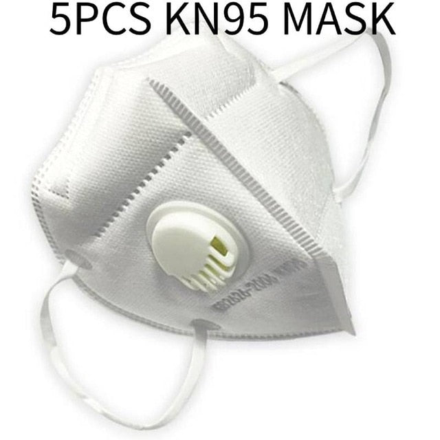 In stock!Disposable Masks 10/50 pcs Mouth Mask 3-Ply Anti-Dust FFP3 FFP2 KN95 Nonwoven Elastic Earloop Salon Mouth Face Masks - Virtual Blue Store