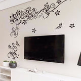 Decal Decoration Flower Wall Sticker - Virtual Blue Store