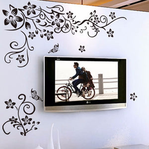Decal Decoration Flower Wall Sticker - Virtual Blue Store