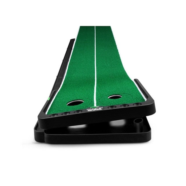 Pgm 3M Indoor Golf Putter Trainer Training Mat Golf Putter Adjustable Slope Green Putter Mini Golf Putting Green Mat - Virtual Blue Store