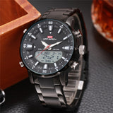 Mens Watches Top Luxury Brand Men Sports Watches Men's LED Digital Quartz Clock Waterproof Military Wrist Watch black waches