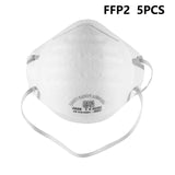 Disposable Masks 50/300pcs Mouth Mask 3-Ply Anti-Dust FFP3 FFP2 N95 Nonwoven Elastic Earloop Salon Mouth Face Masks - Virtual Blue Store