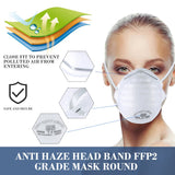 Disposable Masks 50/300pcs Mouth Mask 3-Ply Anti-Dust FFP3 FFP2 N95 Nonwoven Elastic Earloop Salon Mouth Face Masks - Virtual Blue Store