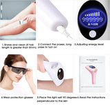 999999 Flashes  New Laser Epilator Permanent IPL Photoepilator Hair Removal depiladora Painless electric Epilator - Virtual Blue Store