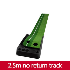 PGM Portable Golf Putter Trainer With Back Track Simulation Golf Putting Indoor Practice Track Golf Training Aids For Beginner - Virtual Blue Store