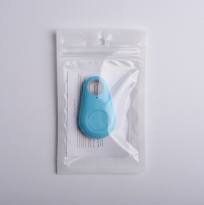 Pets Smart Mini GPS Tracker Anti-Lost Waterproof Bluetooth Tracer For Pet Dog Cat Keys Wallet Bag Kids - Virtual Blue Store