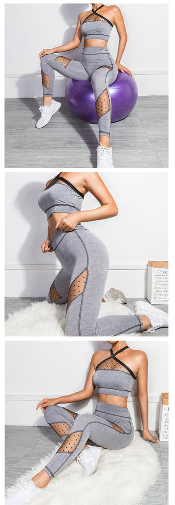 2020 Fashion sexy elastic women sportswear set in Women's Sets women sportswear active wear - Virtual Blue Store