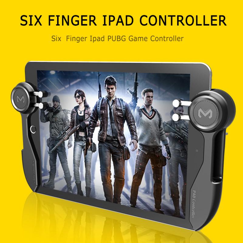 New Six Finger PUBG Joystick For Ipad Tablet Mobile Phone Game Controller  Shooting Trigger Fire Button For Android IOS Iphone - Virtual Blue Store