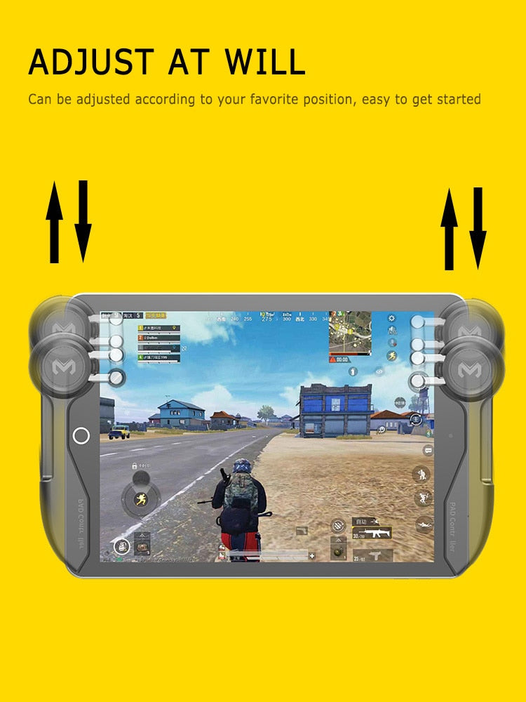 New Six Finger PUBG Joystick For Ipad Tablet Mobile Phone Game Controller  Shooting Trigger Fire Button For Android IOS Iphone - Virtual Blue Store