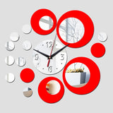 Flower Quartz Acrylic Wall Clock