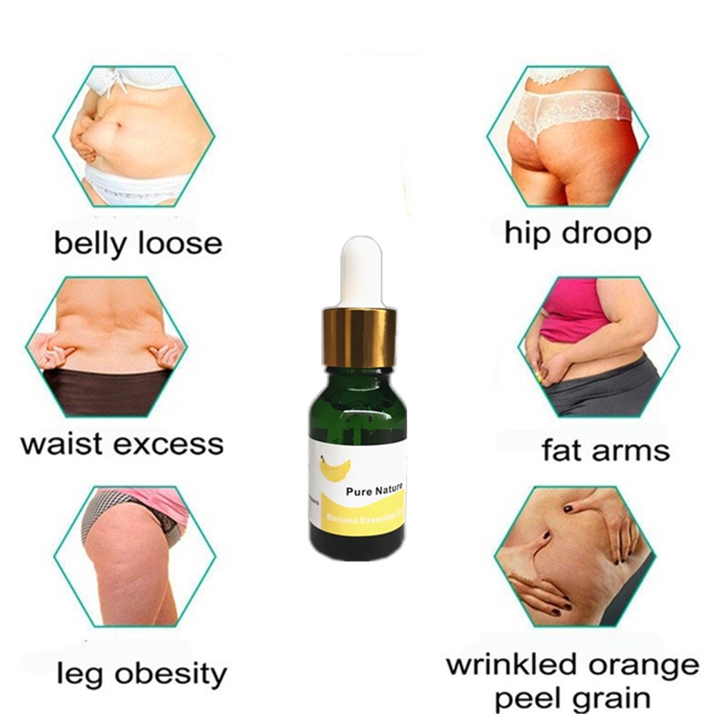 1Pcs Obese Population Lose Weight Orgnic Banana Essential Oil 2 Weeks Fast Weight Loss Slimming Products SAY NO TO DIET PILLS - Virtual Blue Store