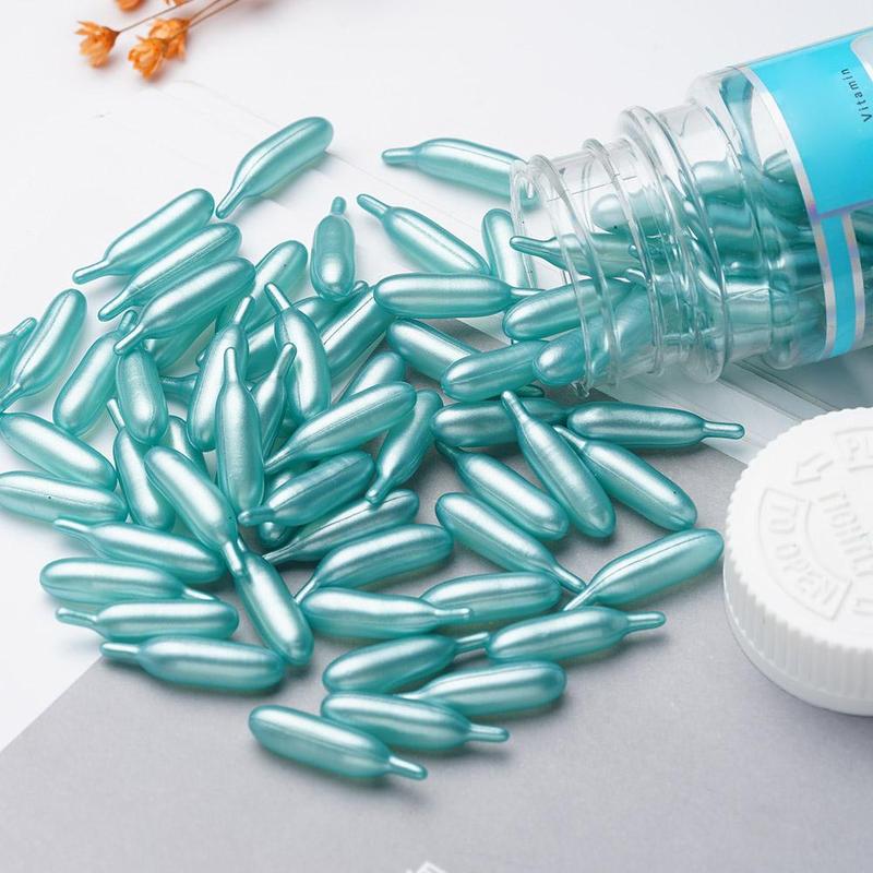90 Pcs Aloe Vera Vitamin E Serum Face Care Capsule Cream Repair Ance Scar Anti Wrinkle Aging Moisturizing Whiten Brighten Skin - Virtual Blue Store