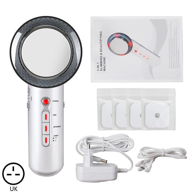 Ultrasonic EMS Body Slimming Massager Ultrasound Cavitation Weight Loss Machine Anti Cellulite Fat Burner Galvanic Infrared - Virtual Blue Store