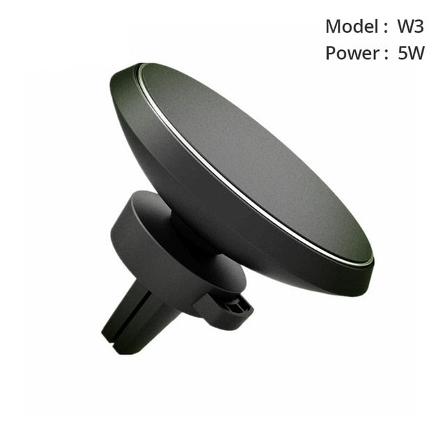 Bonola Magnetic Wireless Car Charger for iPhone 11/11Pro/11ProMax/XsMax/Xr/8 Qi Car Phone Wireless Charger For Samsung S10/S9/S8 - Virtual Blue Store