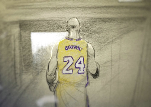 CANVAS Painting Moive NEW Sport 2020 The Last Dance Michael Jordan VS Dear Basketball Kobe Bryant All Star Game Poster Wall Art - Virtual Blue Store