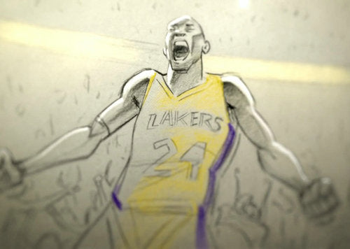 CANVAS Painting Moive NEW Sport 2020 The Last Dance Michael Jordan VS Dear Basketball Kobe Bryant All Star Game Poster Wall Art - Virtual Blue Store