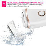 Electric Razor Painless Lady Shaver For Women Bikini Trimmer Whole Body Waterproof USB Charging Electric Shaver Women - Virtual Blue Store