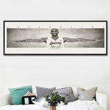 Michael Jordan Wings Poster Fly Dunk Basketball Stars Wall Pictures for Living Room Decoration Bedroom Sport Wall Art Canvas - Virtual Blue Store