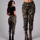 New Fashion Plus Size Womens Camouflage Army Skinny Fit Stretchy Jeans Jeggings Trousers 2XL Streetwear