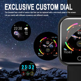 D21 New Smart Watch Women Men Heart Rate Monitor Fitness Tracker Bracelet Blood Pressure Bluetooth SmartWatch For IOS Andriod - Virtual Blue Store