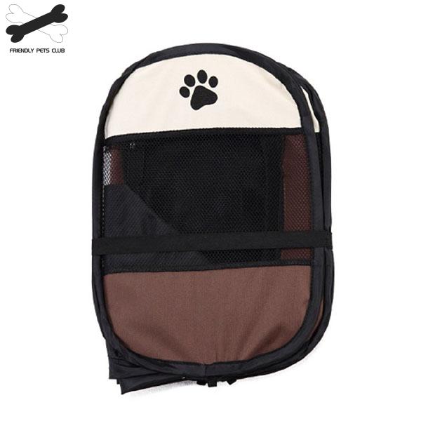 Portable Folding Pet tent Dog House Cage Dog Cat Tent Playpen Puppy Kennel Easy Operation Octagon Fence 2810 - Virtual Blue Store