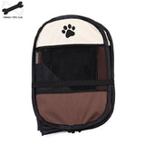 Portable Folding Pet tent Dog House Cage Dog Cat Tent Playpen Puppy Kennel Easy Operation Octagon Fence 2810 - Virtual Blue Store