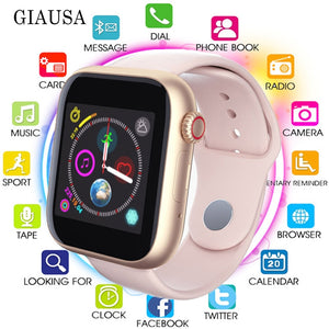 Z6 Kids Smart Watch SIM Card Men Bluetooth Phone Watch Audio Video Player Sleep Alarm Women Smartwatch for Android IOS Watches - Virtual Blue Store