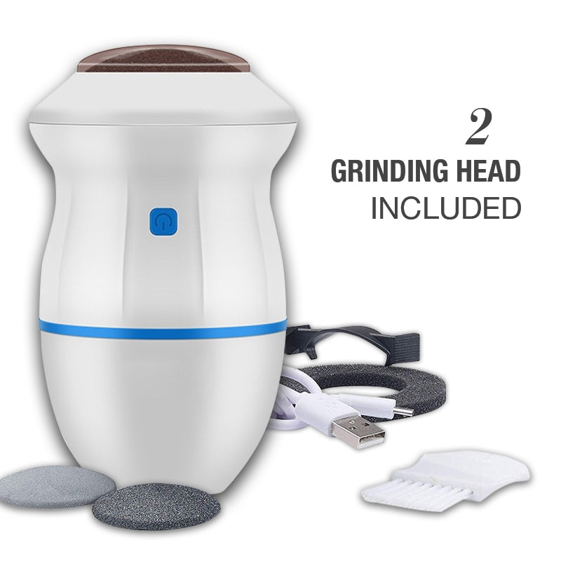 Electric Vacuum Adsorption Foot Grinder Pedicure Tools Foot File Care Tool Remover Absorbing Machine Dead Skin Callus Polisher - Virtual Blue Store