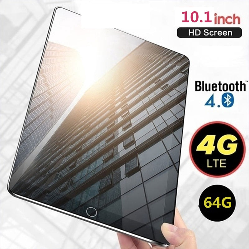 New WiFi Tablet PC 10.1Inch Ten Core 4G Network Android 7.1 Arge 2560*1600 IPS Screen Dual SIM Dual Camera Rear Androids Tablet - Virtual Blue Store