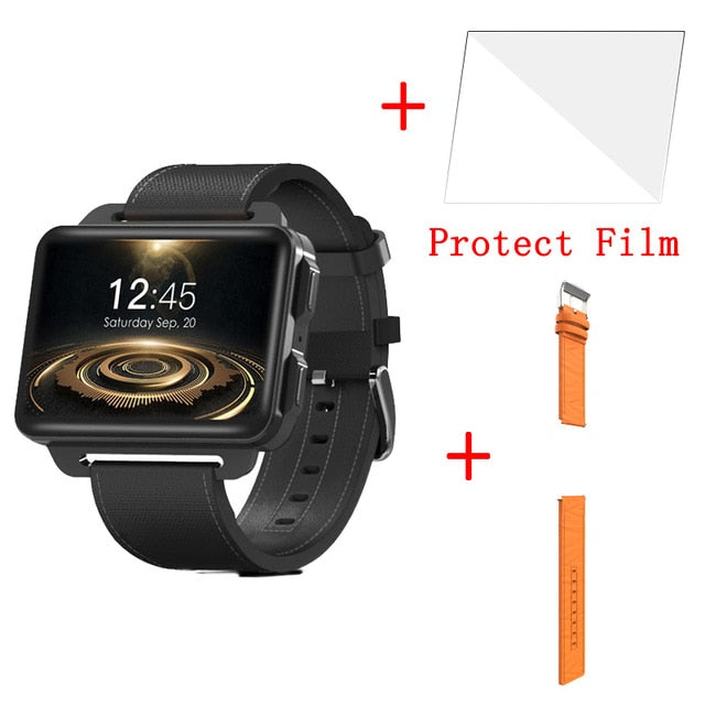 Torntisc LEM4 PRO 2.2 inch 3G GPS Smart Watch Android SIM Card 1.3MP Camera Heart Rate 1200mah Smartwatch - Virtual Blue Store