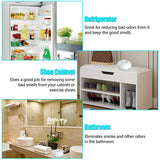 RIGOGLIOSO Mini Ozone Generator Deodorizer Air Purifier USB Rechargeable fridge Purifier Portable air Small Space Clear Odor - Virtual Blue Store