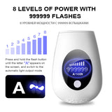 999999 Flashes  New Laser Epilator Permanent IPL Photoepilator Hair Removal depiladora Painless electric Epilator - Virtual Blue Store