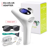 999999 Flashes  New Laser Epilator Permanent IPL Photoepilator Hair Removal depiladora Painless electric Epilator - Virtual Blue Store