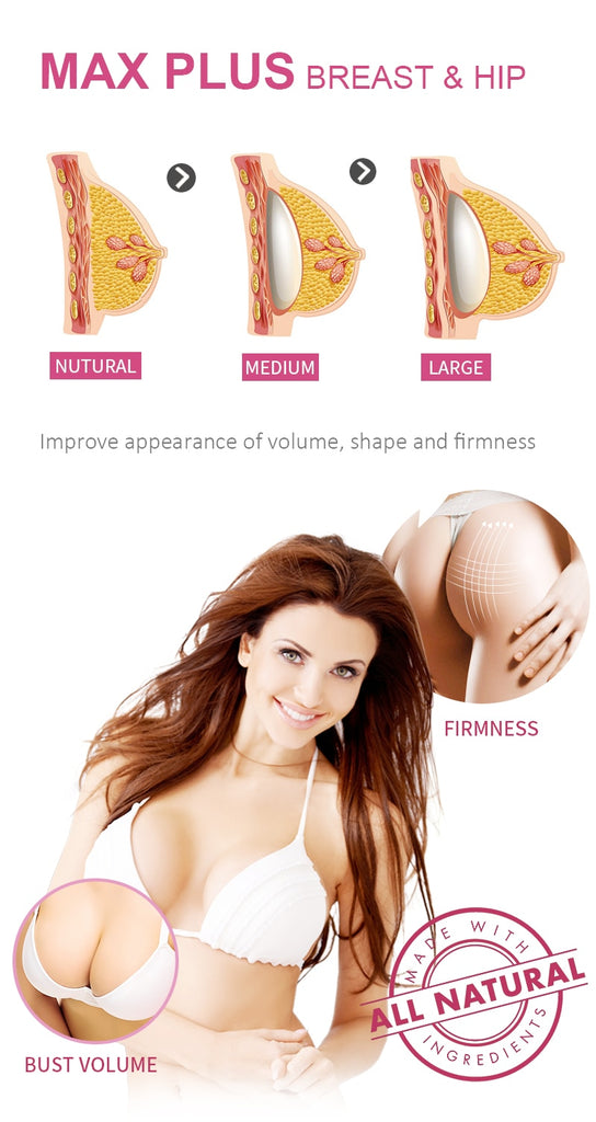 AuQuest Breast Butt Enhancer Skin Firming and Lifting Body Cream Elasticity Breast Hip Enhancement Cream Busty Sexy Body Care - Virtual Blue Store