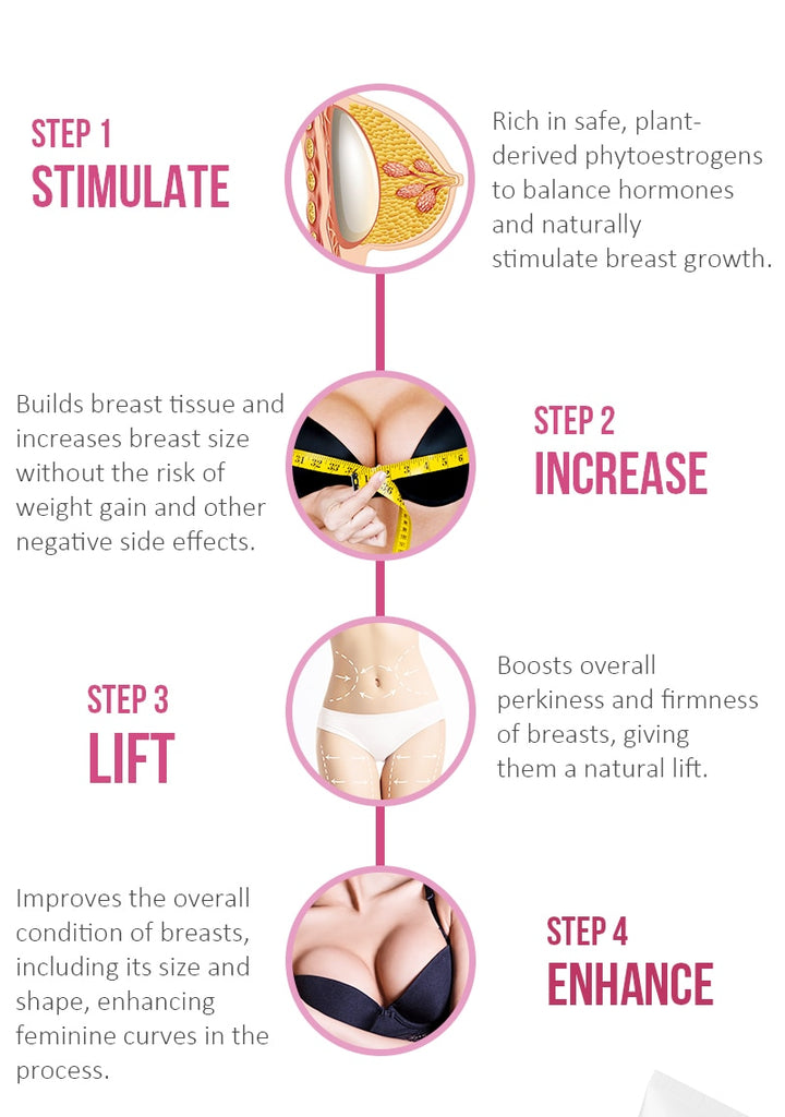 AuQuest Breast Butt Enhancer Skin Firming and Lifting Body Cream Elasticity Breast Hip Enhancement Cream Busty Sexy Body Care - Virtual Blue Store