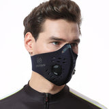 men sport cycling maske face maske with filters Dust Anti Pollution Respirator mascarillas - Virtual Blue Store