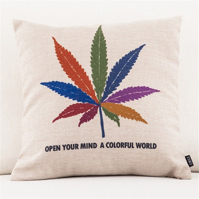 Super Star Peace Love& Music 1969 Cushion Cover Rock & Roll Home Decor Pillow Case Cojines Decorativos Para Sofa Pillow Cover - Virtual Blue Store