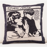 Super Star Peace Love& Music 1969 Cushion Cover Rock & Roll Home Decor Pillow Case Cojines Decorativos Para Sofa Pillow Cover - Virtual Blue Store