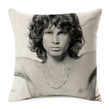 Super Star Peace Love& Music 1969 Cushion Cover Rock & Roll Home Decor Pillow Case Cojines Decorativos Para Sofa Pillow Cover - Virtual Blue Store
