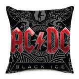 Super Star Peace Love& Music 1969 Cushion Cover Rock & Roll Home Decor Pillow Case Cojines Decorativos Para Sofa Pillow Cover - Virtual Blue Store