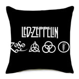Super Star Peace Love& Music 1969 Cushion Cover Rock & Roll Home Decor Pillow Case Cojines Decorativos Para Sofa Pillow Cover - Virtual Blue Store